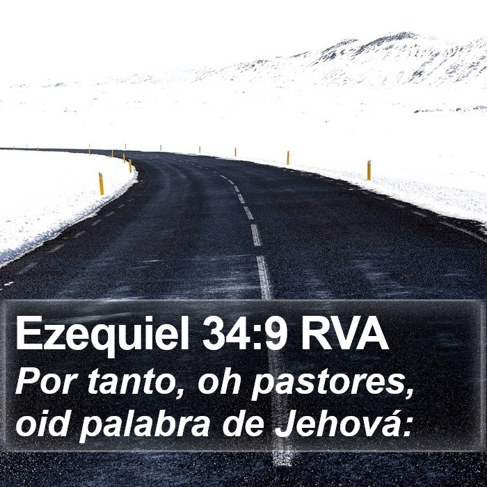 Ezequiel 34:9 RVA Bible Study