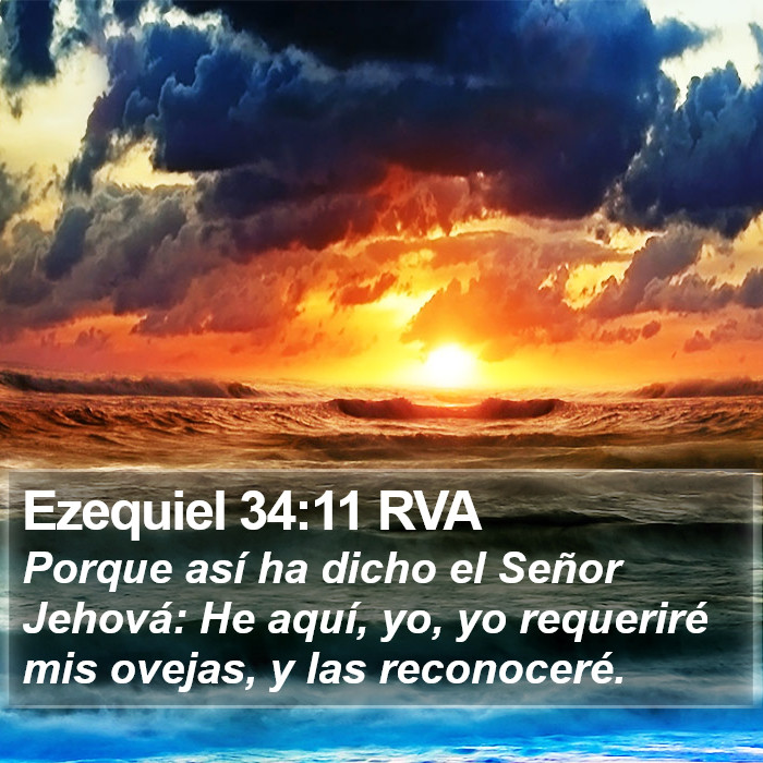 Ezequiel 34:11 RVA Bible Study