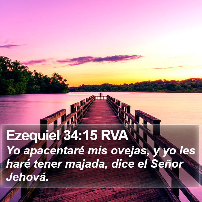 Ezequiel 34:15 RVA Bible Study