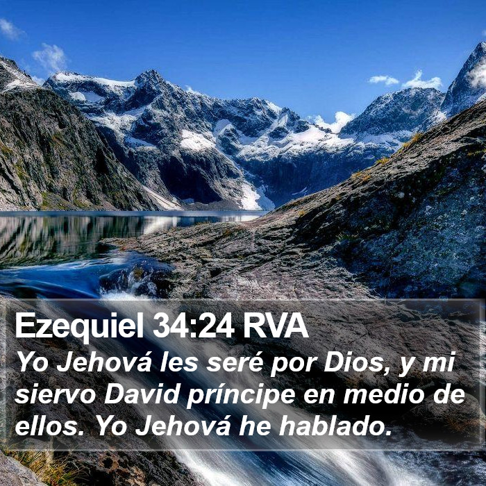 Ezequiel 34:24 RVA Bible Study