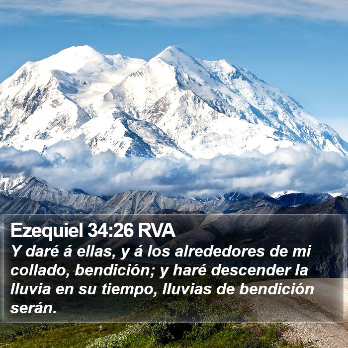 Ezequiel 34:26 RVA Bible Study