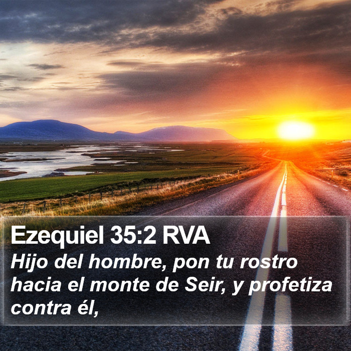 Ezequiel 35:2 RVA Bible Study