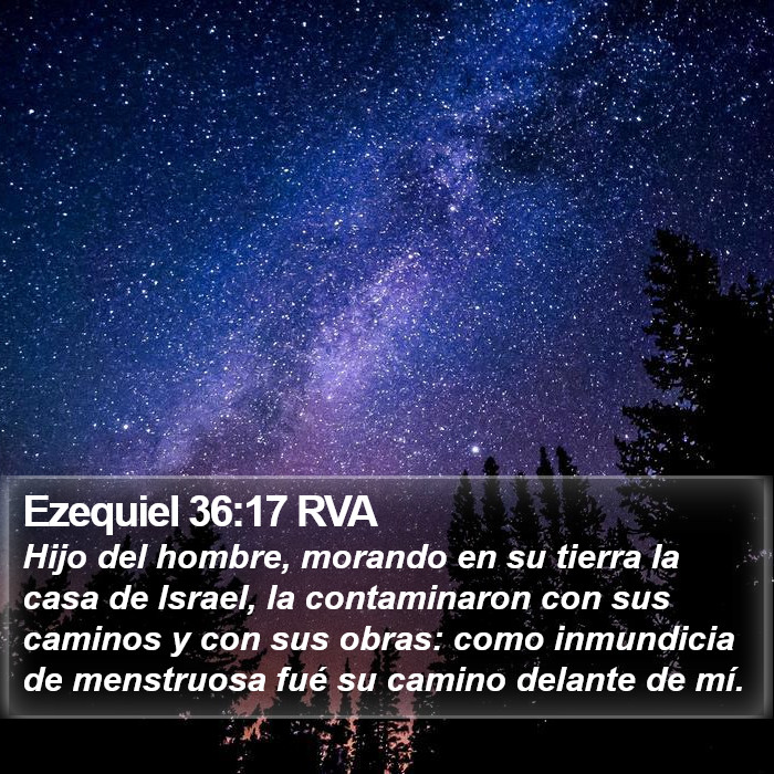 Ezequiel 36:17 RVA Bible Study