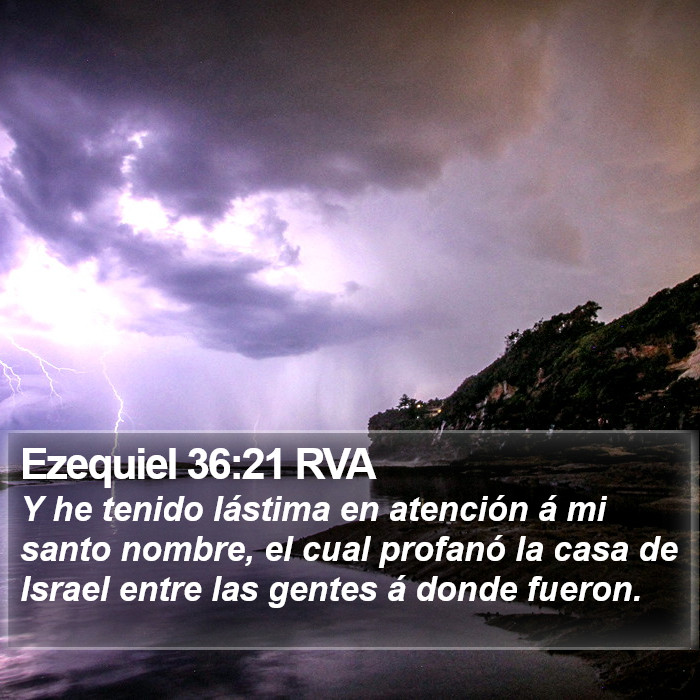 Ezequiel 36:21 RVA Bible Study