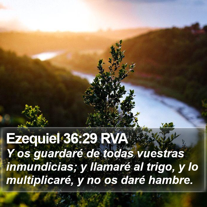 Ezequiel 36:29 RVA Bible Study