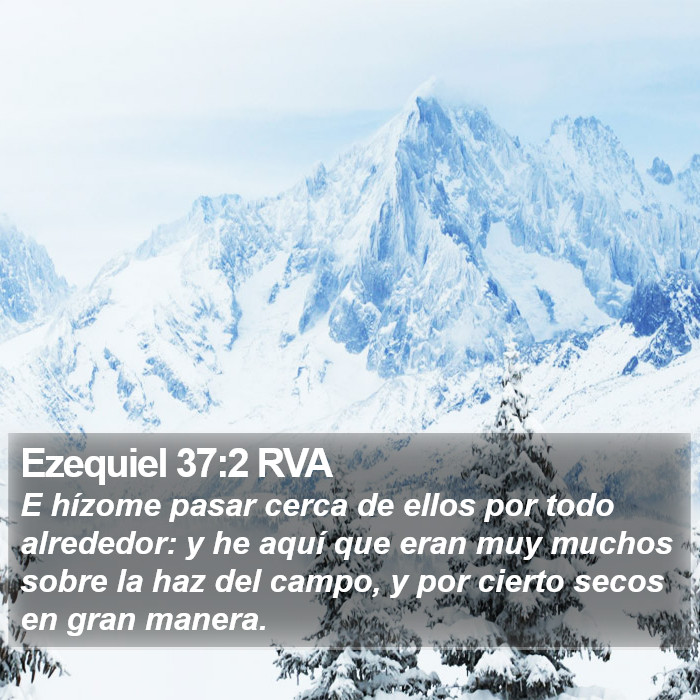 Ezequiel 37:2 RVA Bible Study