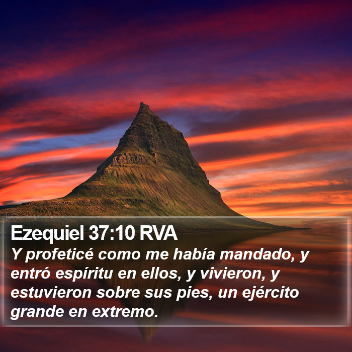 Ezequiel 37:10 RVA Bible Study