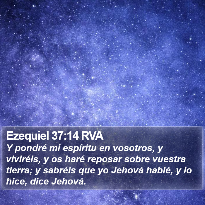 Ezequiel 37:14 RVA Bible Study