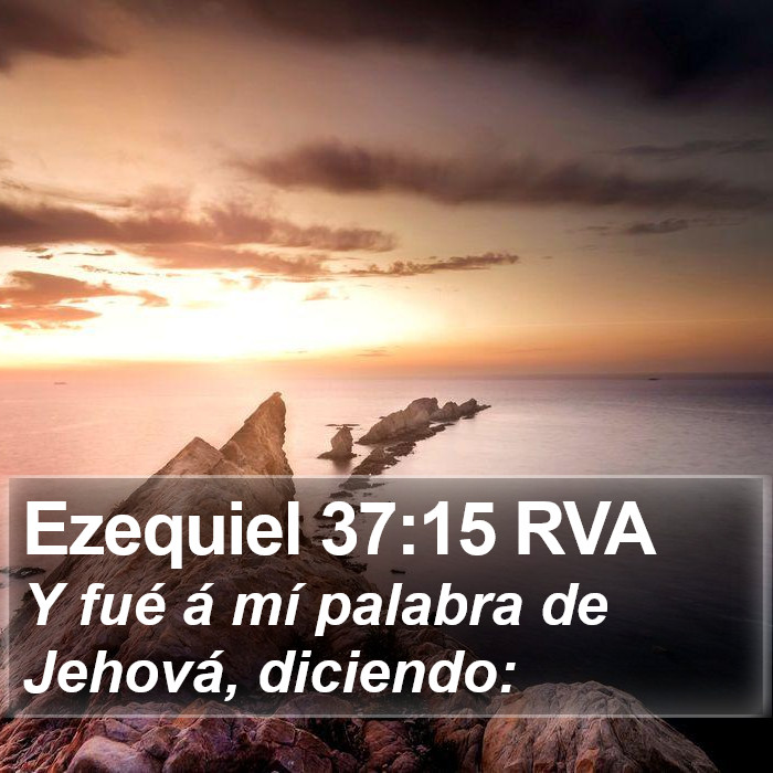 Ezequiel 37:15 RVA Bible Study