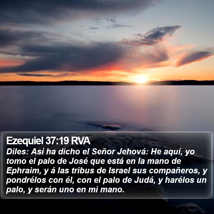 Ezequiel 37:19 RVA Bible Study