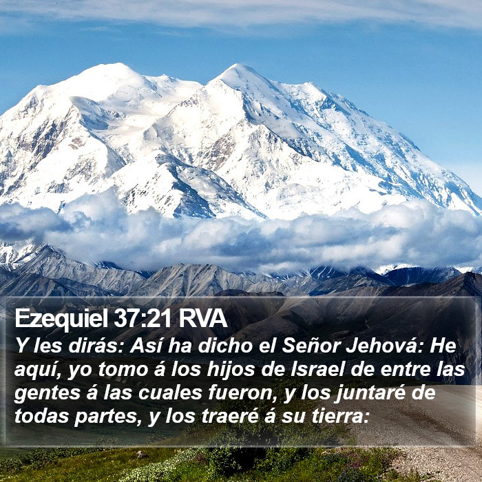 Ezequiel 37:21 RVA Bible Study