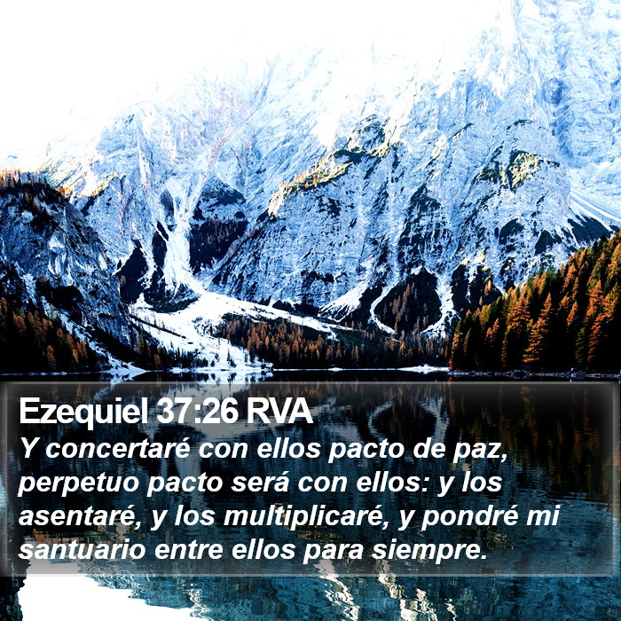 Ezequiel 37:26 RVA Bible Study