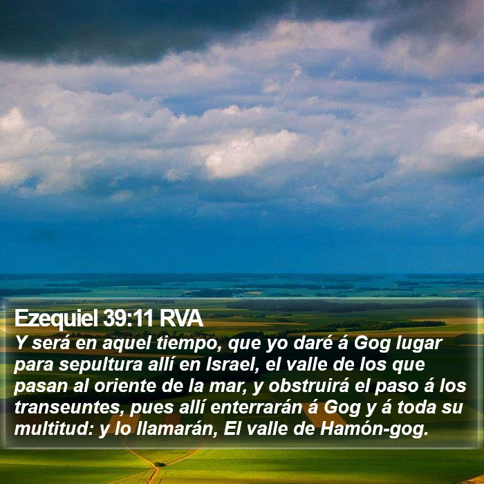 Ezequiel 39:11 RVA Bible Study