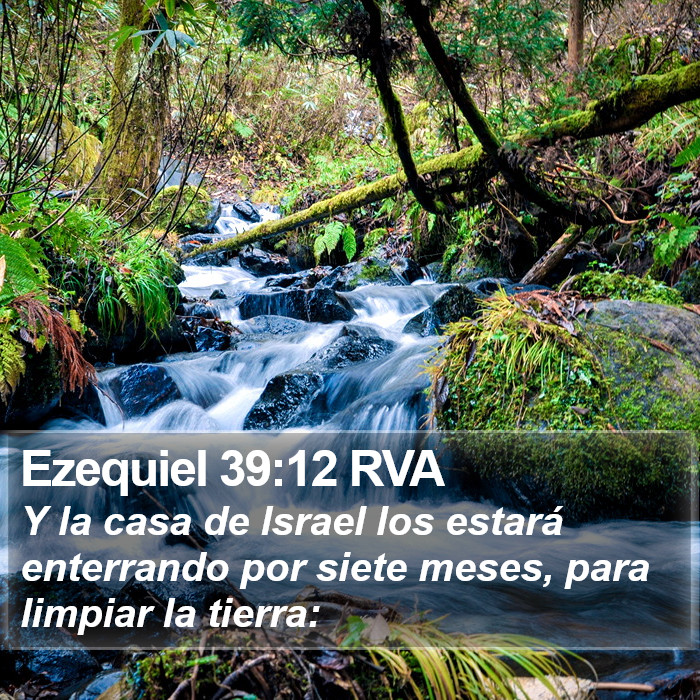 Ezequiel 39:12 RVA Bible Study