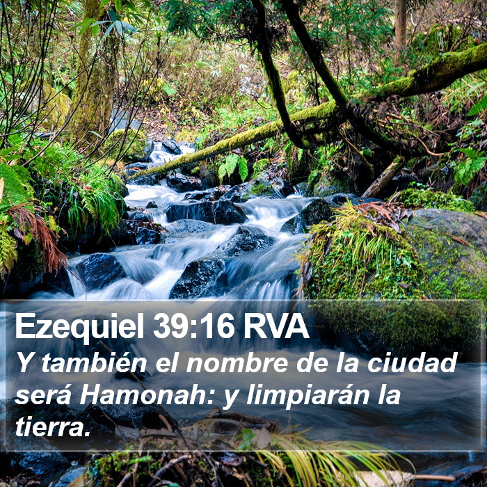 Ezequiel 39:16 RVA Bible Study