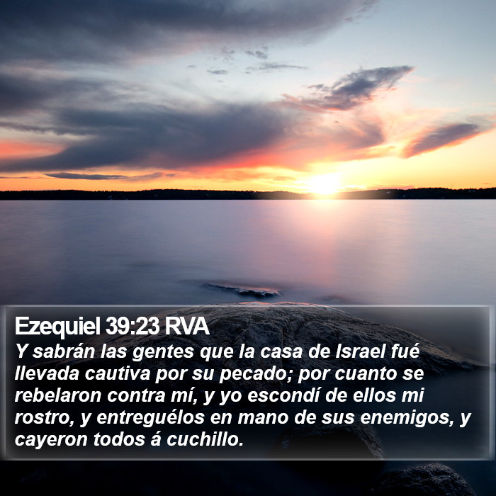 Ezequiel 39:23 RVA Bible Study