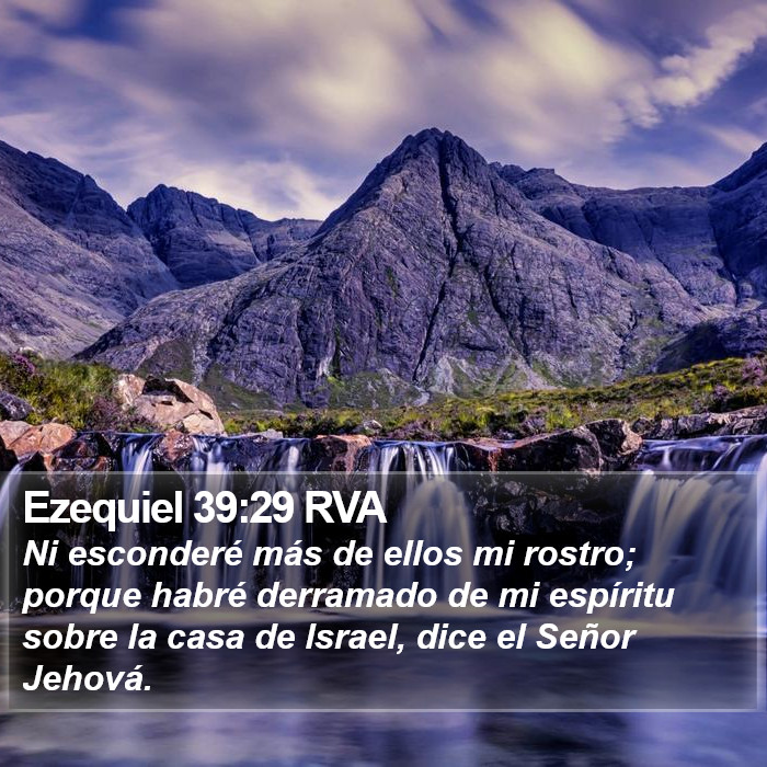 Ezequiel 39:29 RVA Bible Study