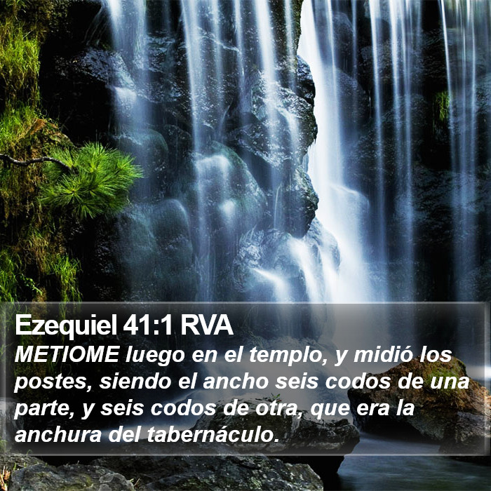 Ezequiel 41:1 RVA Bible Study