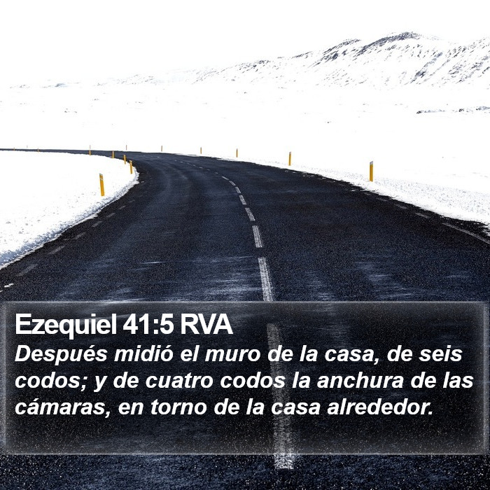 Ezequiel 41:5 RVA Bible Study