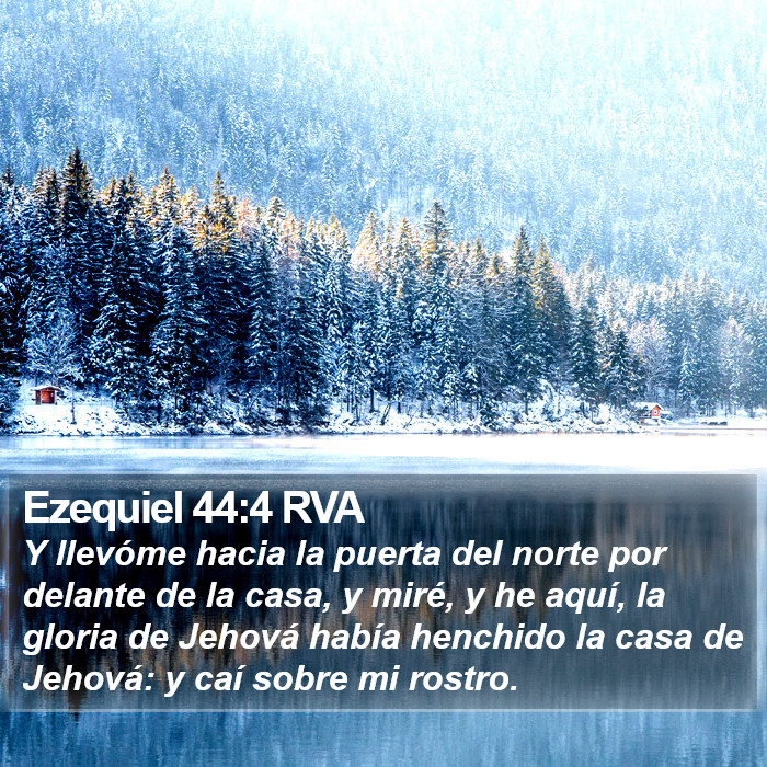 Ezequiel 44:4 RVA Bible Study