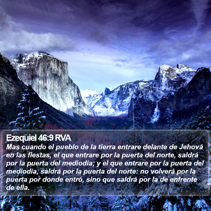 Ezequiel 46:9 RVA Bible Study