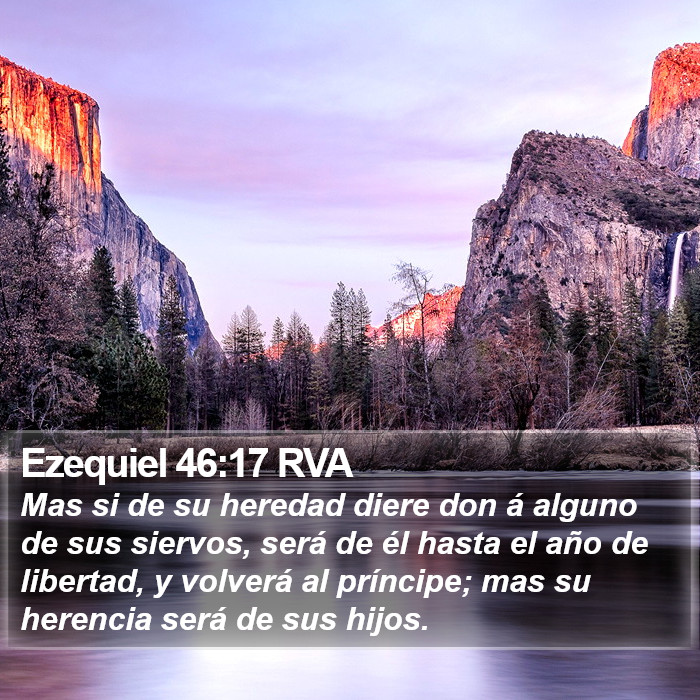 Ezequiel 46:17 RVA Bible Study