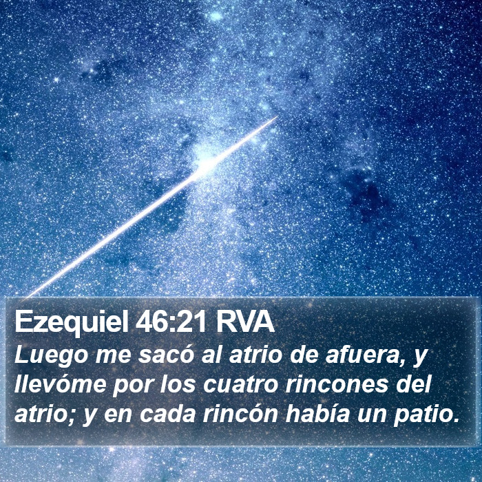 Ezequiel 46:21 RVA Bible Study