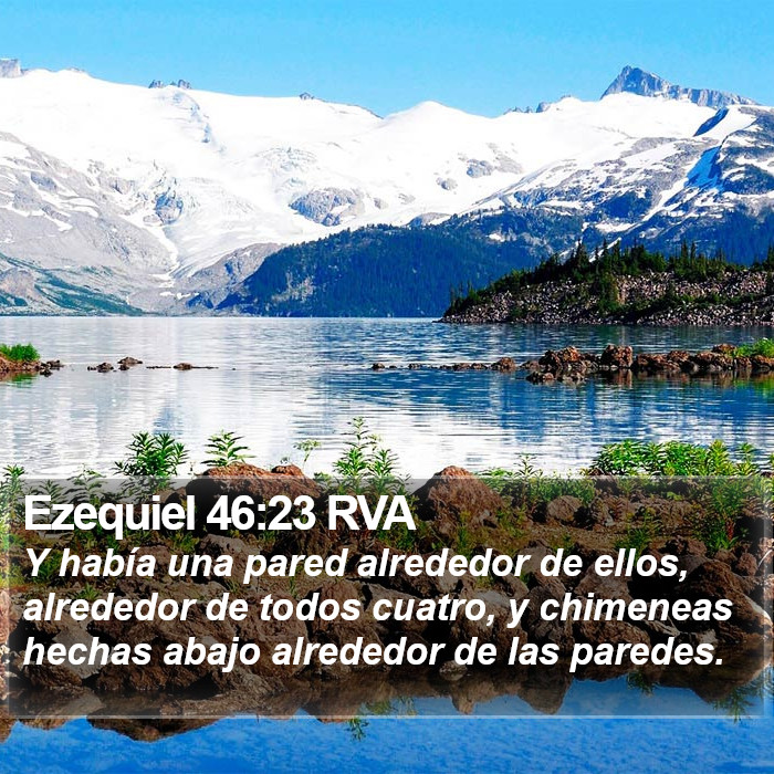 Ezequiel 46:23 RVA Bible Study