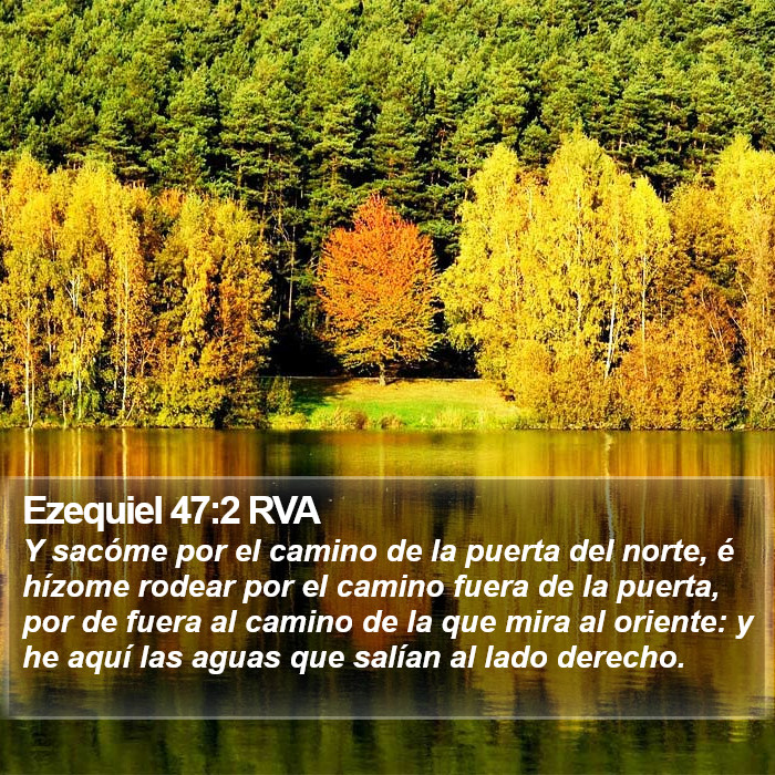 Ezequiel 47:2 RVA Bible Study