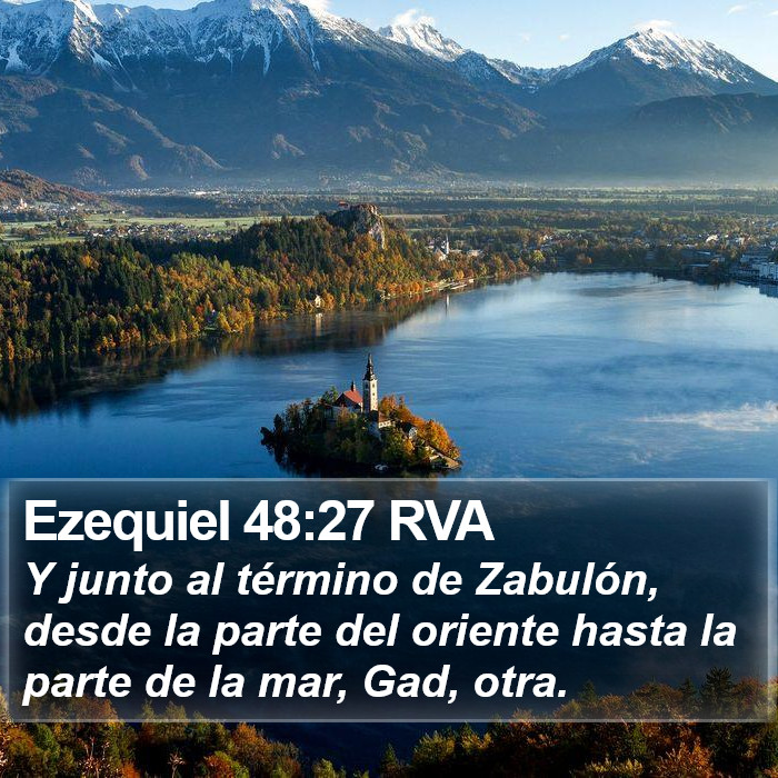 Ezequiel 48:27 RVA Bible Study