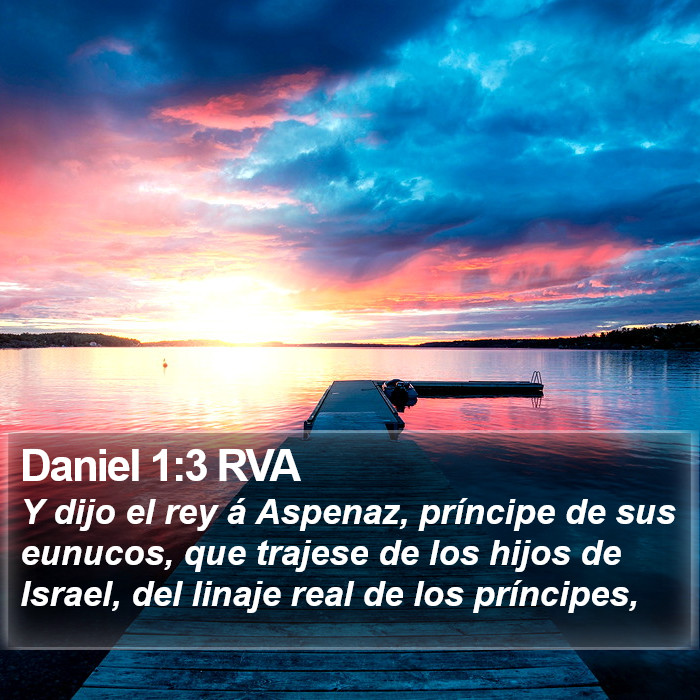 Daniel 1:3 RVA Bible Study