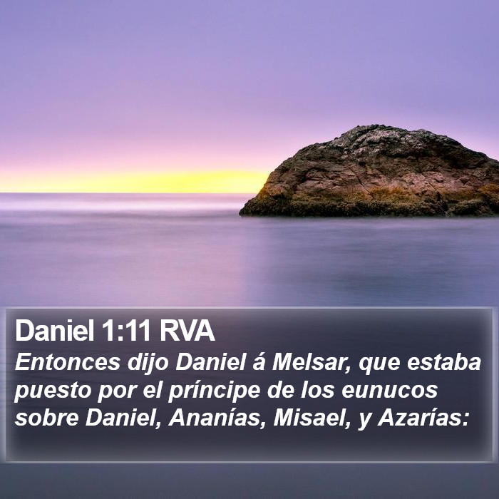 Daniel 1:11 RVA Bible Study