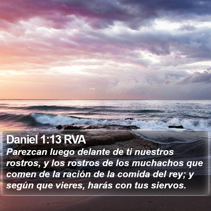 Daniel 1:13 RVA Bible Study