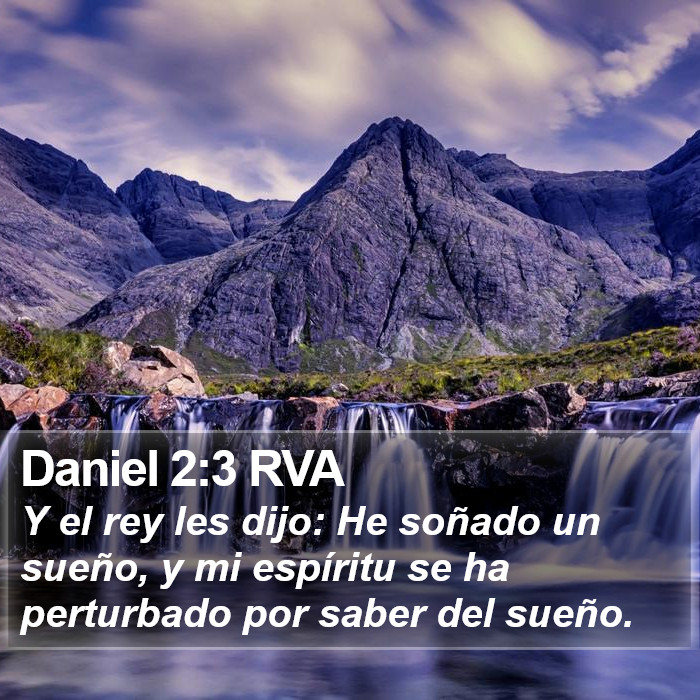 Daniel 2:3 RVA Bible Study