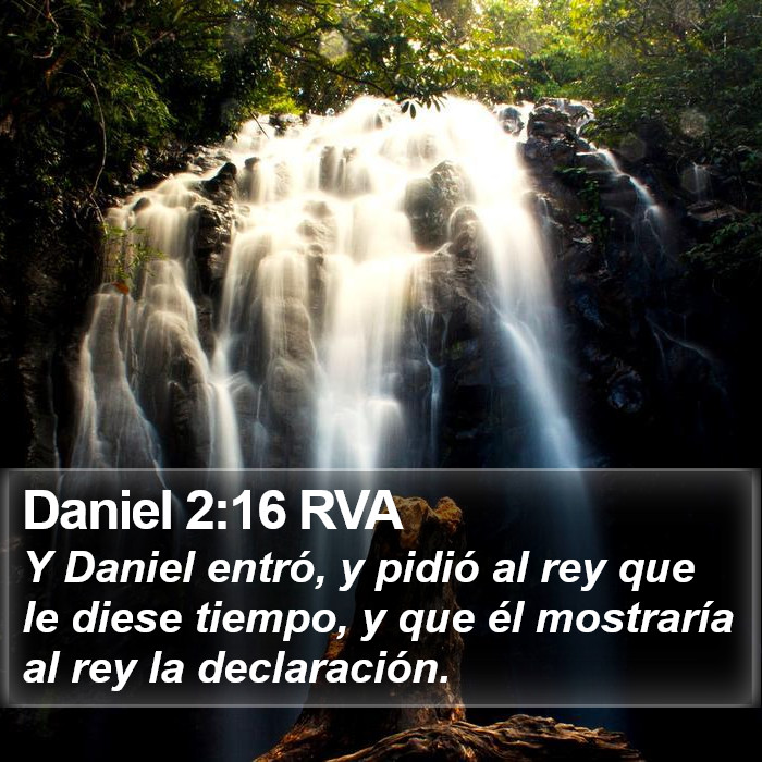 Daniel 2:16 RVA Bible Study