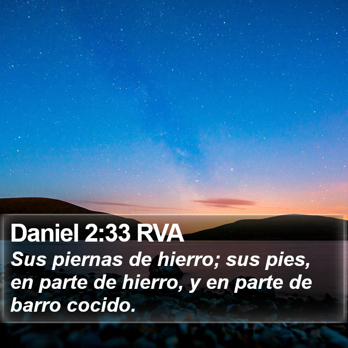 Daniel 2:33 RVA Bible Study