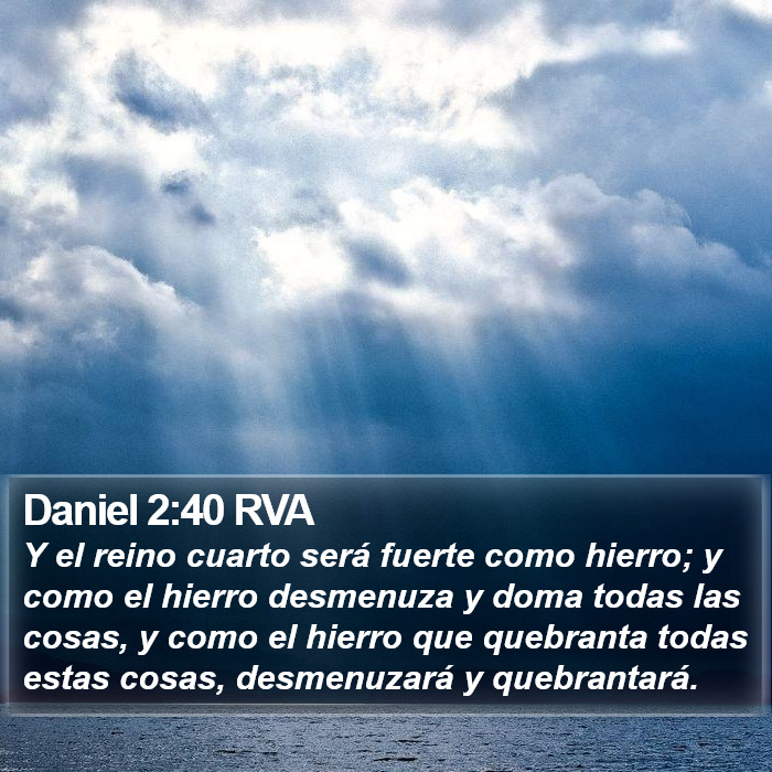 Daniel 2:40 RVA Bible Study