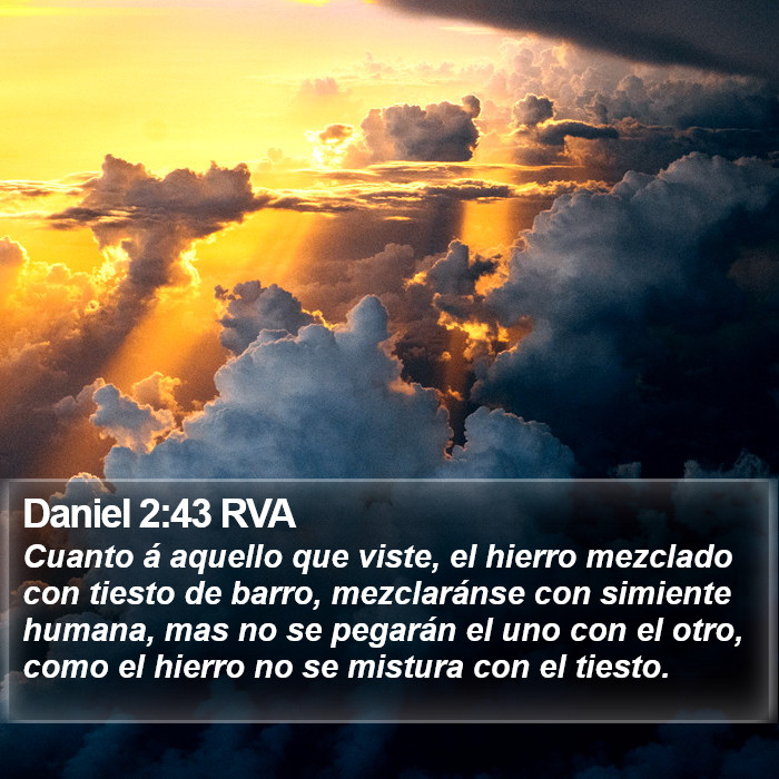 Daniel 2:43 RVA Bible Study