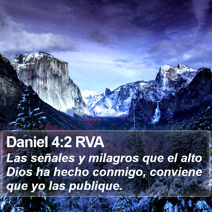 Daniel 4:2 RVA Bible Study