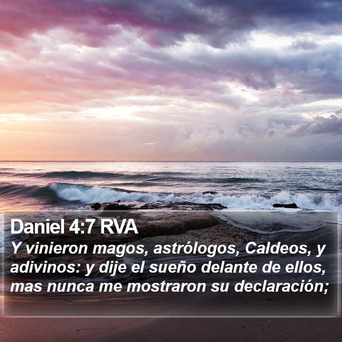 Daniel 4:7 RVA Bible Study