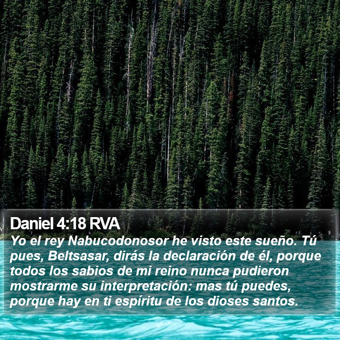 Daniel 4:18 RVA Bible Study