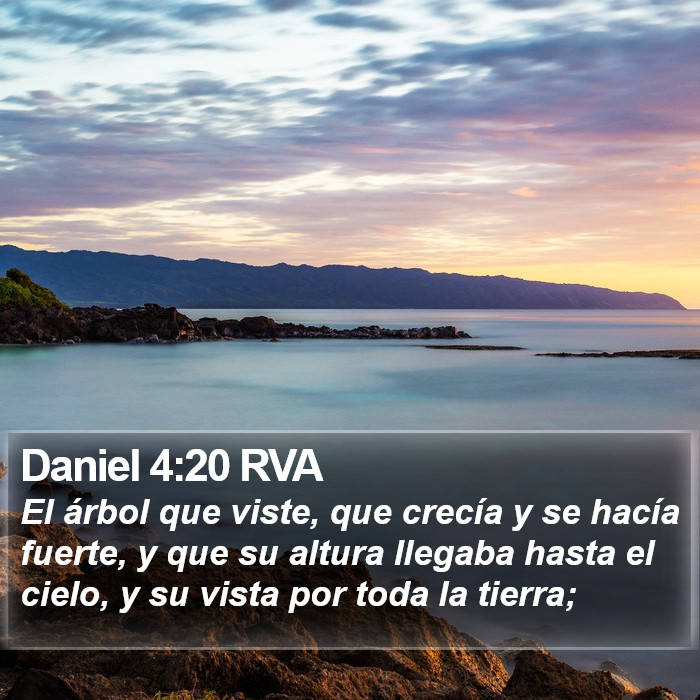 Daniel 4:20 RVA Bible Study