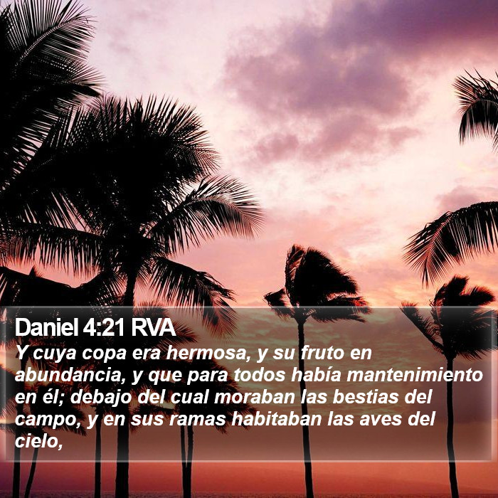 Daniel 4:21 RVA Bible Study