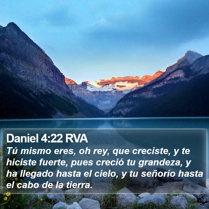 Daniel 4:22 RVA Bible Study