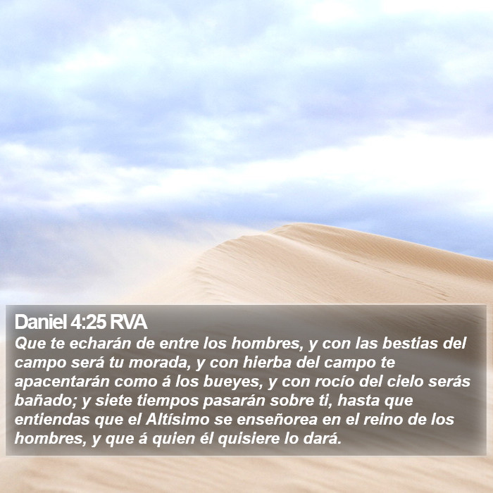 Daniel 4:25 RVA Bible Study