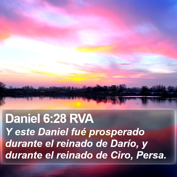 Daniel 6:28 RVA Bible Study