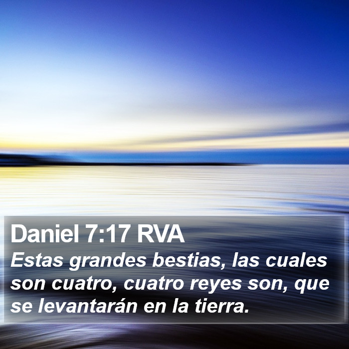 Daniel 7:17 RVA Bible Study