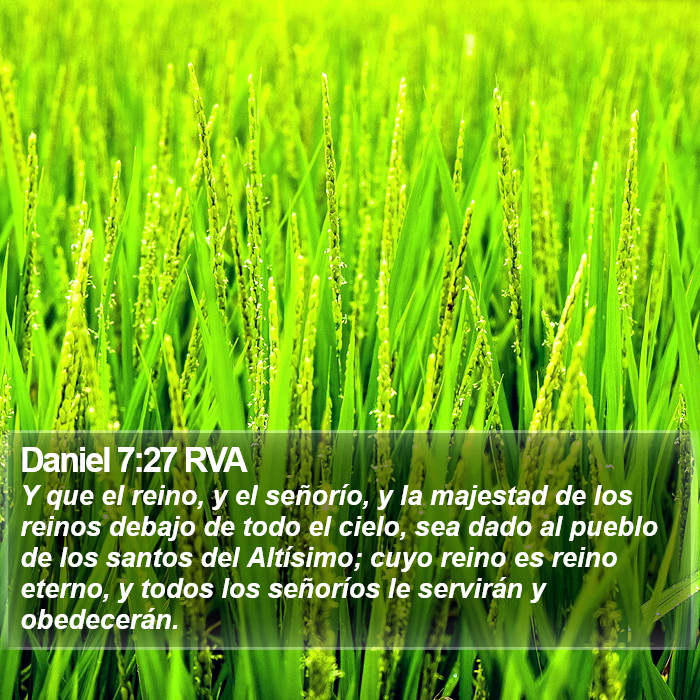 Daniel 7:27 RVA Bible Study