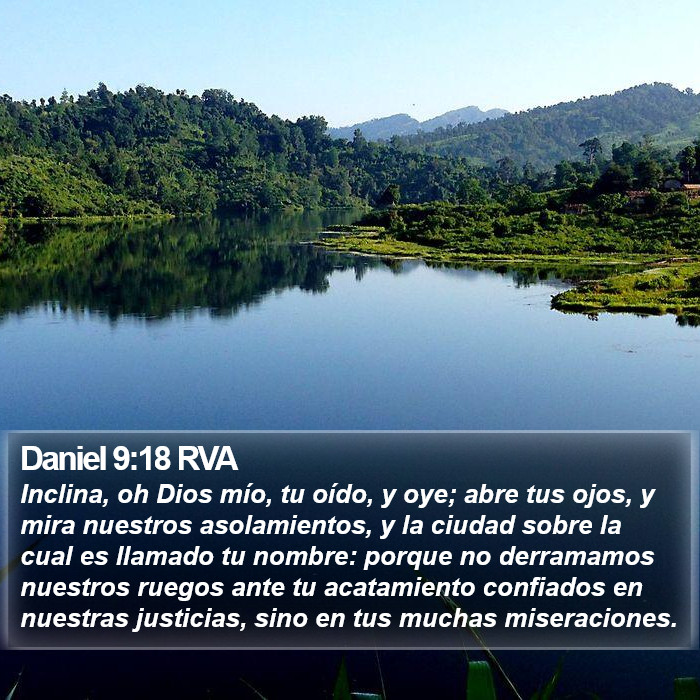 Daniel 9:18 RVA Bible Study