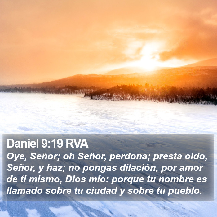 Daniel 9:19 RVA Bible Study